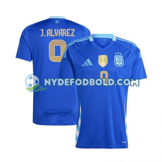 Udebane Trøje Argentina Julian Alvarez 9 Copa America 2024 K/Æ Mænd