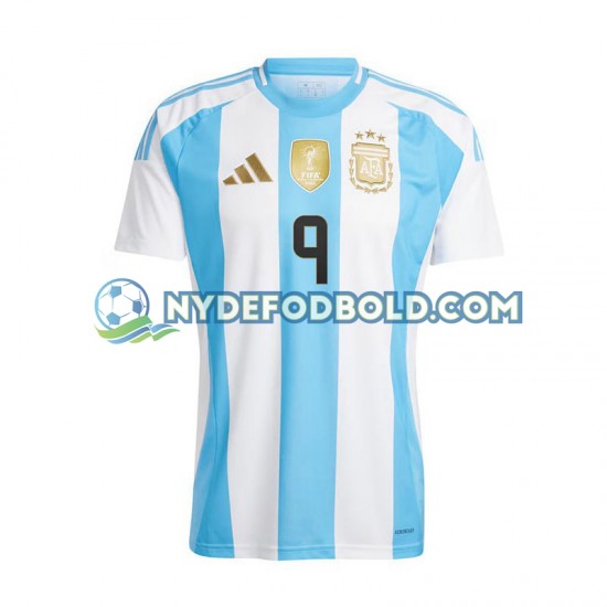 Hjemmebane Trøje Argentina Julian Alvarez 9 Copa America 2024 K/Æ Mænd