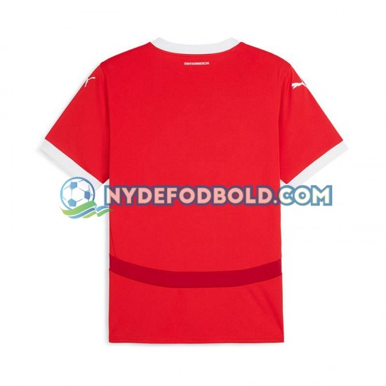 Hjemmebane Trøje Østrig Rød Euro 2024 K/Æ Mænd