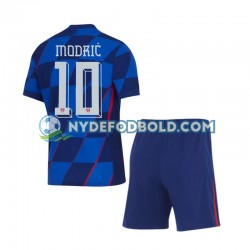 Udebane Trøje Kroatien Luca Modric 10 Euro 2024 K/Æ Børn(+Shorts)