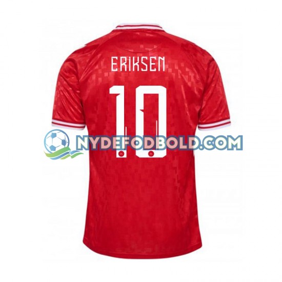 Hjemmebane Trøje Danmark Eriksen 10 Euro 2024 K/Æ Mænd