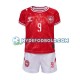Hjemmebane Trøje Danmark Hojlund 9 Euro 2024 K/Æ Børn(+Shorts)