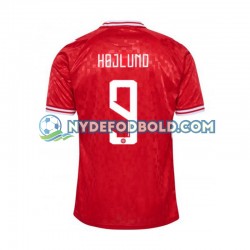 Hjemmebane Trøje Danmark Hojlund 9 Euro 2024 K/Æ Mænd