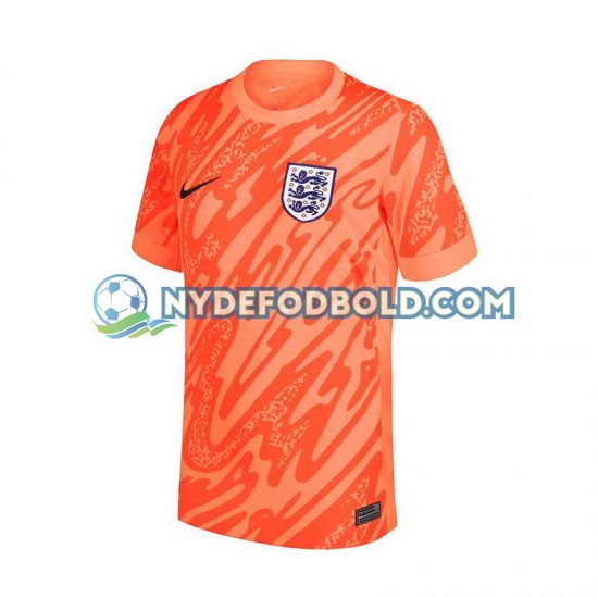 Hjemmebane Trøje England Målmand Orange Euro 2024 K/Æ Mænd
