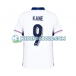 Hjemmebane Trøje England Hvid Harry Kane 9 Euro 2024 K/Æ Mænd
