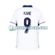 Hjemmebane Trøje England Hvid Harry Kane 9 Euro 2024 K/Æ Mænd
