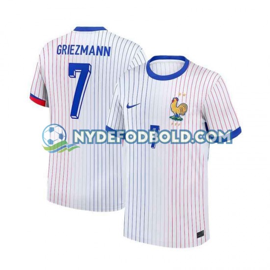 Udebane Trøje Frankrig Antoine Griezmann 7 Euro 2024 K/Æ Mænd