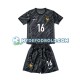Udebane Trøje Frankrig Målmand Sort Mike Maignan 16 Euro 2024 K/Æ Børn(+Shorts)