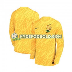 Hjemmebane Trøje Frankrig Målmand Gul Euro 2024 L/Æ Mænd