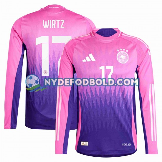 Udebane Trøje Tyskland Florian Wirtz 17 Euro 2024 L/Æ Mænd