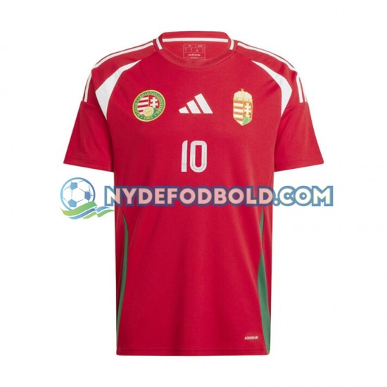 Hjemmebane Trøje Ungarn Rød Dominik Szoboszlai 10 Euro 2024 K/Æ Mænd