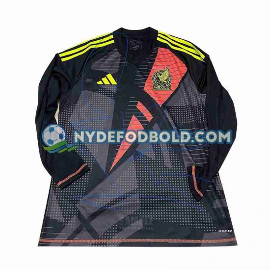 Hjemmebane Trøje Mexico Målmand Sort Copa America 2024 L/Æ Mænd