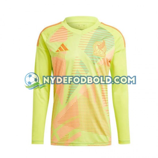 Udebane Trøje Mexico Målmand Gul Euro 2024 L/Æ Mænd