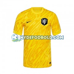 Udebane Trøje Holland Målmand Gul Euro 2024 K/Æ Mænd