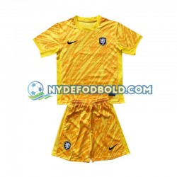 Udebane Trøje Holland Målmand Euro 2024 K/Æ Børn(+Shorts)