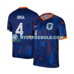 Udebane Trøje Holland Virgil van Dijk 4 Euro 2024 K/Æ Mænd