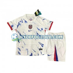 Udebane Trøje Norge 2024 K/Æ Børn(+Shorts)