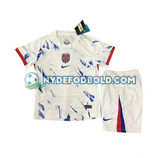 Udebane Trøje Norge 2024 K/Æ Børn(+Shorts)