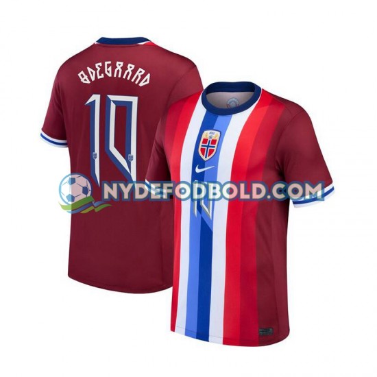 Hjemmebane Trøje Norge Rød Martin Odegaard 10 2024 K/Æ Mænd