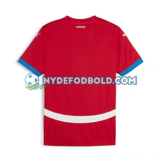 Hjemmebane Trøje Serbien Rød Euro 2024 K/Æ Mænd