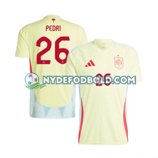 Udebane Trøje Spanien Pedri 26 Euro 2024 K/Æ Mænd
