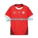 Hjemmebane Trøje Schweiz Rød Euro 2024 K/Æ Mænd