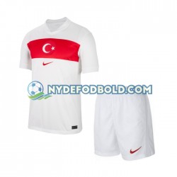 Hjemmebane Trøje Tyrkiet Euro 2024 K/Æ Børn(+Shorts)