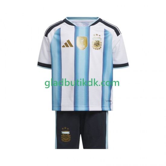 Hjemmebane Trøje Argentina World Cup 2026 K/Æ Børn(+Shorts)