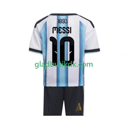 Hjemmebane Trøje Argentina Lionel Messi 10 World Cup 2026 K/Æ Børn(+Shorts)