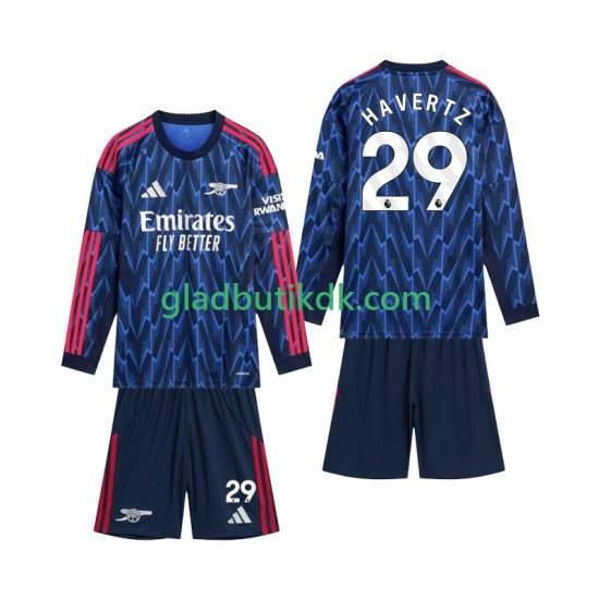 Udebane Trøje Arsenal Havertz 29 2025-2026 L/Æ Børn(+Shorts)