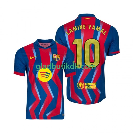 4. Valg Trøje FC Barcelona Lamine Yamal 10 2025-2026 K/Æ Mænd