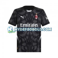 Hjemmebane Trøje AC Milan Målmand Sort 2024-2025 K/Æ Mænd