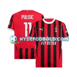 Hjemmebane Trøje AC Milan UCL Font PULISIC 11 2024-2025 K/Æ Mænd