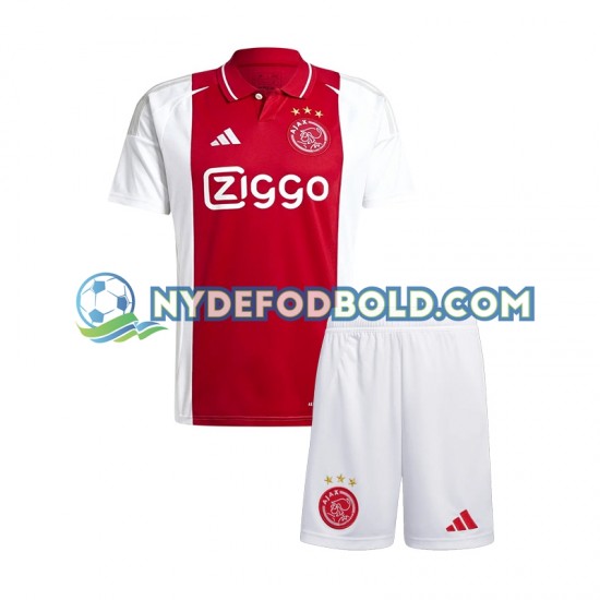 Hjemmebane Trøje AFC Ajax 2024-2025 K/Æ Børn(+Shorts)