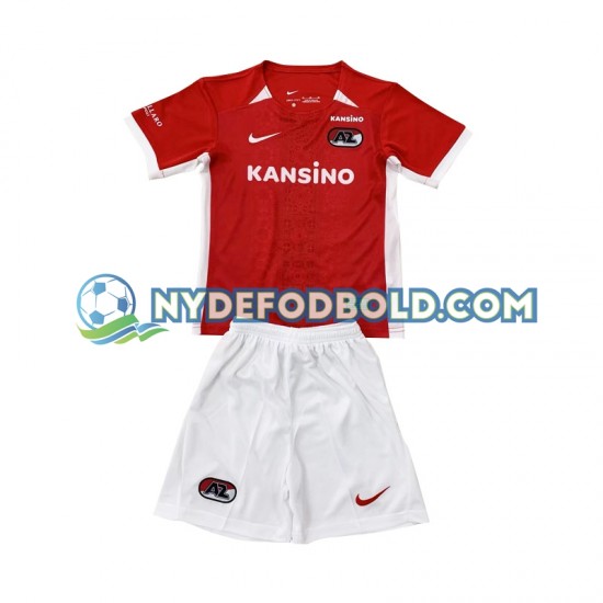 Hjemmebane Trøje AZ Alkmaar 2024-2025 K/Æ Børn(+Shorts)