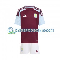 Hjemmebane Trøje Aston Villa 2024-2025 K/Æ Børn(+Shorts)