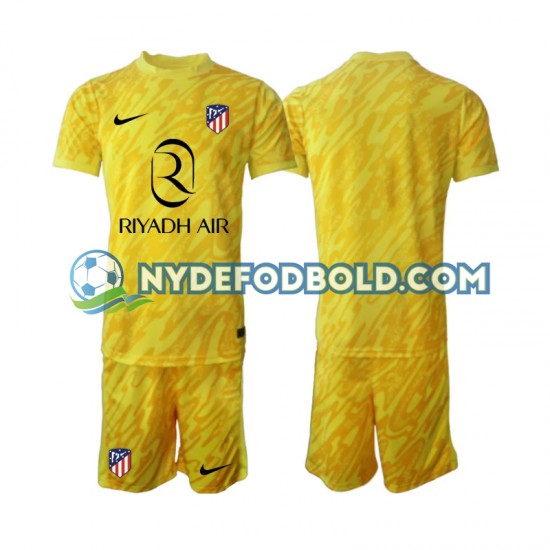 3. Valg Trøje Atlético Madrid Målmand 2024-2025 K/Æ Børn(+Shorts)