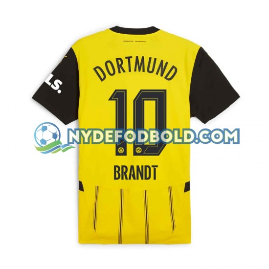 Hjemmebane Trøje Borussia Dortmund Julian Brandt 10 2024-2025 K/Æ Mænd