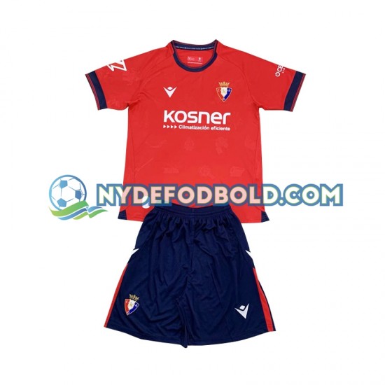 Hjemmebane Trøje CA Osasuna 2024-2025 K/Æ Børn(+Shorts)