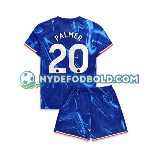 Hjemmebane Trøje Chelsea Cole Palmer 20 2024-2025 K/Æ Børn(+Shorts)