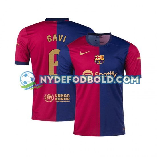 Hjemmebane Trøje FC Barcelona GAVI 6 2024-2025 K/Æ Mænd