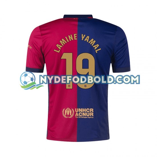 Hjemmebane Trøje FC Barcelona Lamine Yamal 19 2024-2025 K/Æ Mænd
