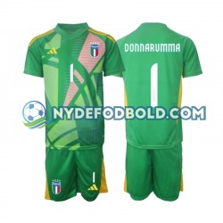 Udebane Trøje Italien Målmand Donnarumma 1 Euro 2024 K/Æ Børn(+Shorts)