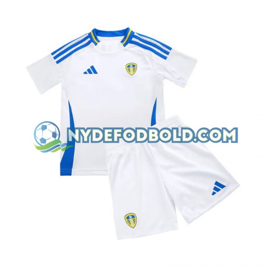 Hjemmebane Trøje Leeds United 2024-2025 K/Æ Børn(+Shorts)