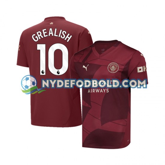 3. Valg Trøje Manchester City Jack Grealish 10 2024-2025 K/Æ Mænd