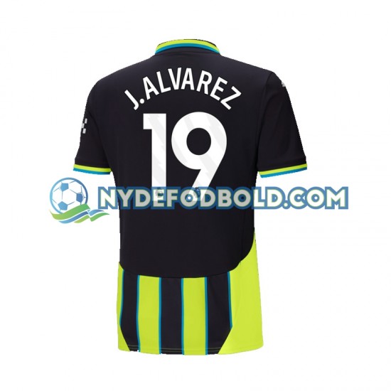 Udebane Trøje Manchester City Julian Alvarez 19 2024-2025 K/Æ Mænd
