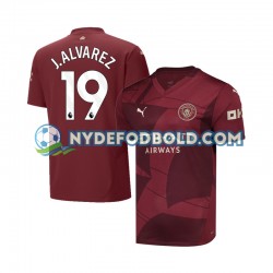 3. Valg Trøje Manchester City Julian Alvarez 19 2024-2025 K/Æ Mænd