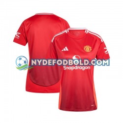 Hjemmebane Trøje Manchester United Rød 2024-2025 K/Æ Dame