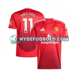 Hjemmebane Trøje Manchester United Rød Rasmus Hojlund 11 2024-2025 K/Æ Mænd
