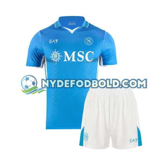 Hjemmebane Trøje Napoli 2024-2025 K/Æ Børn(+Shorts)